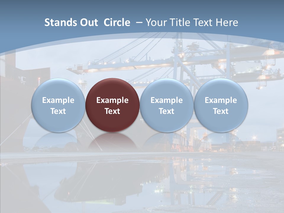 Customs Cargo Business PowerPoint Template