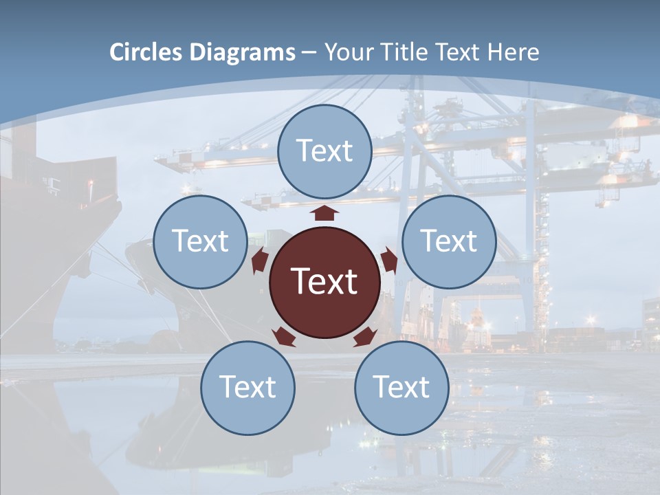 Customs Cargo Business PowerPoint Template