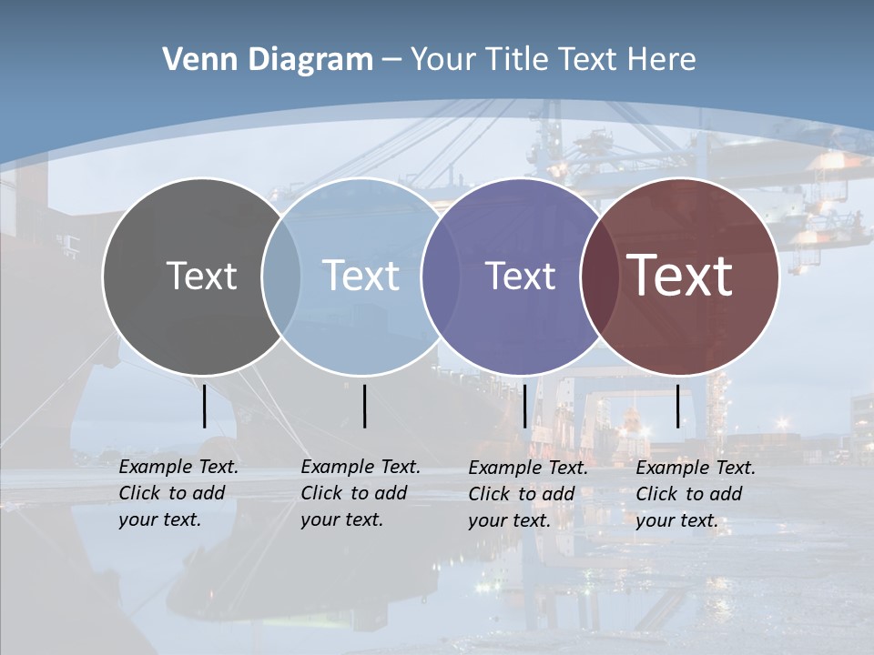 Customs Cargo Business PowerPoint Template