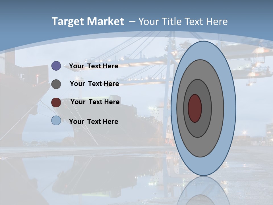 Customs Cargo Business PowerPoint Template