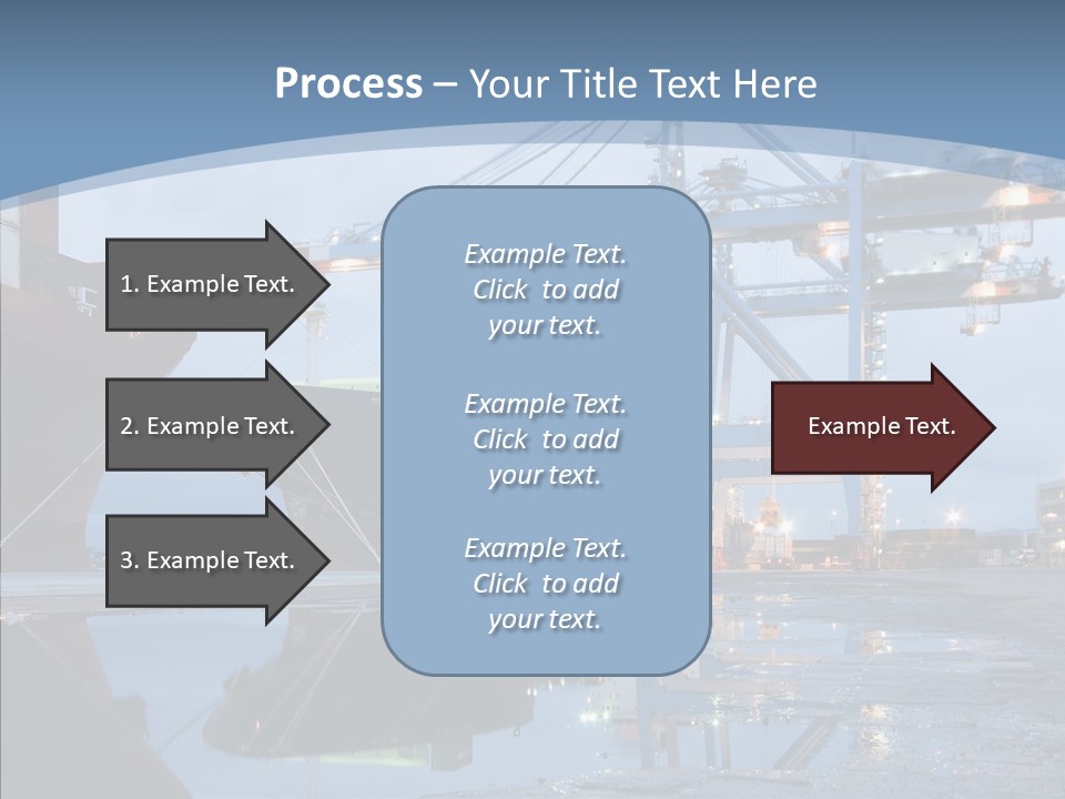 Customs Cargo Business PowerPoint Template