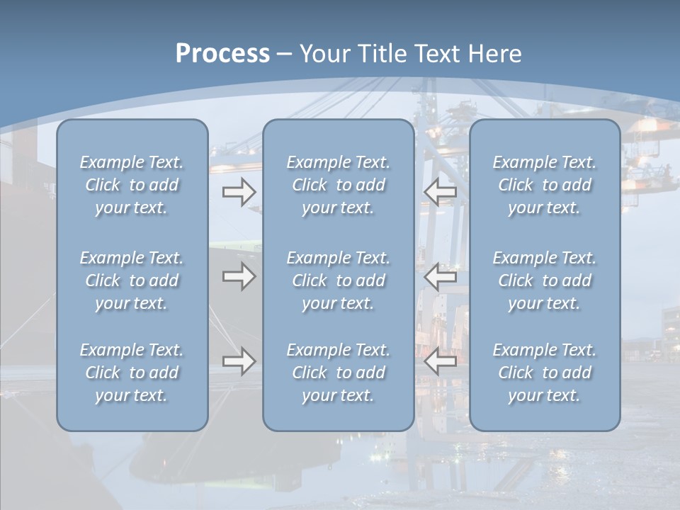 Customs Cargo Business PowerPoint Template
