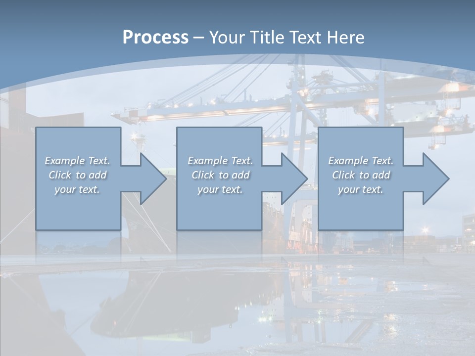 Customs Cargo Business PowerPoint Template