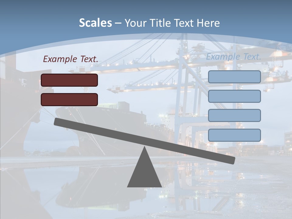 Customs Cargo Business PowerPoint Template