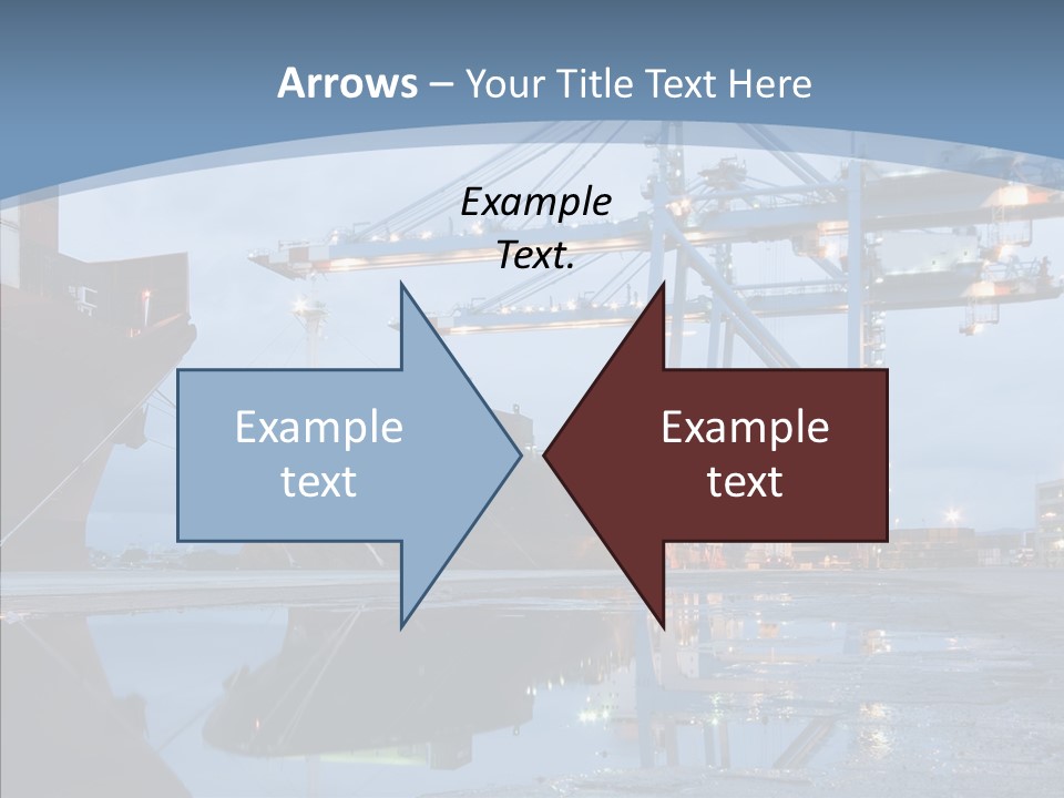 Customs Cargo Business PowerPoint Template