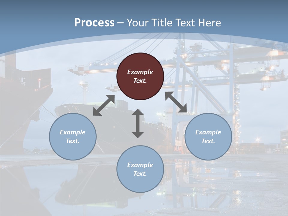 Customs Cargo Business PowerPoint Template