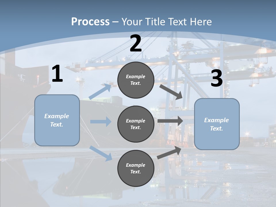 Customs Cargo Business PowerPoint Template