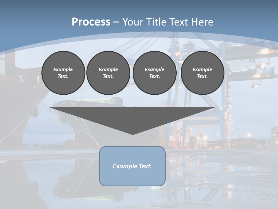 Customs Cargo Business PowerPoint Template