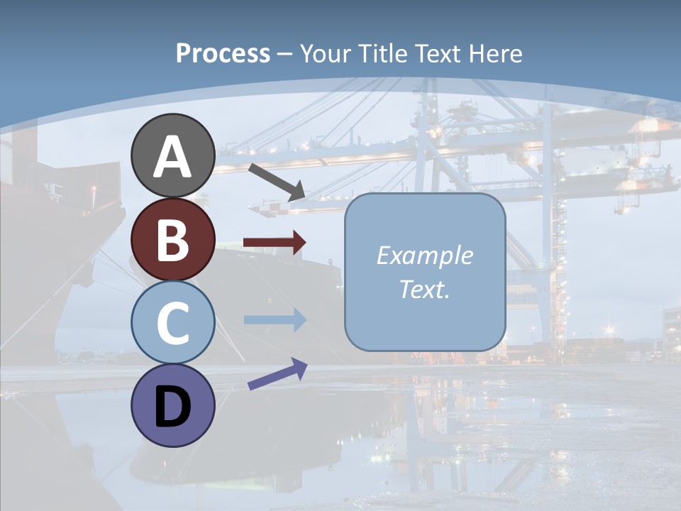 Customs Cargo Business PowerPoint Template