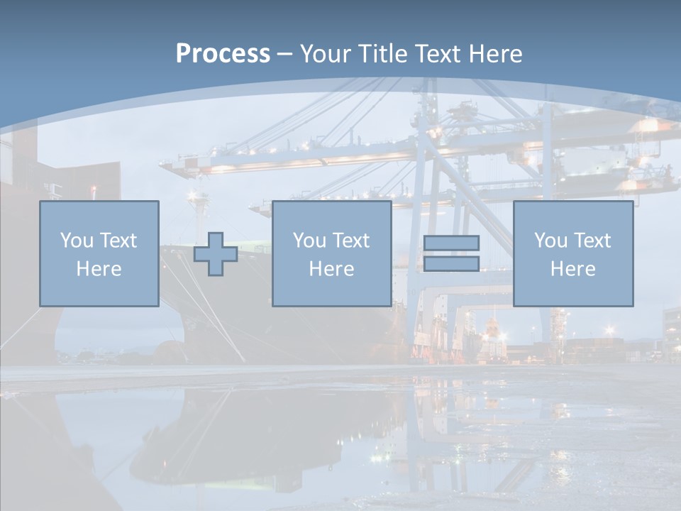 Customs Cargo Business PowerPoint Template