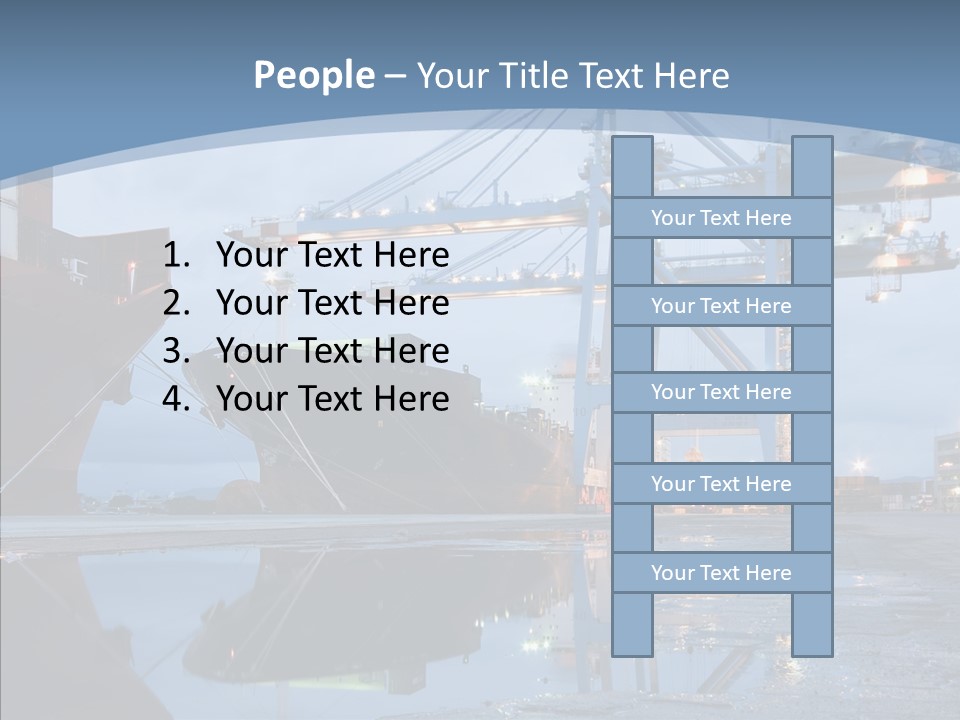 Customs Cargo Business PowerPoint Template