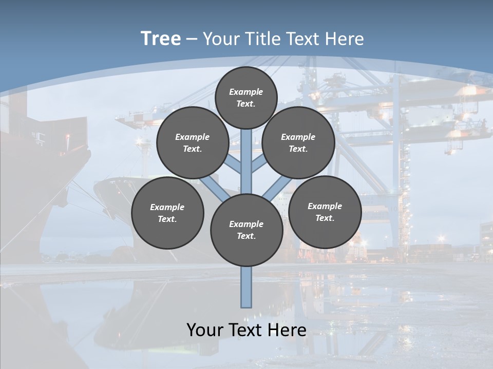Customs Cargo Business PowerPoint Template