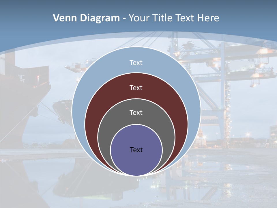 Customs Cargo Business PowerPoint Template