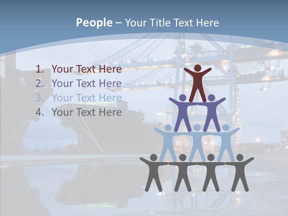 Customs Cargo Business PowerPoint Template