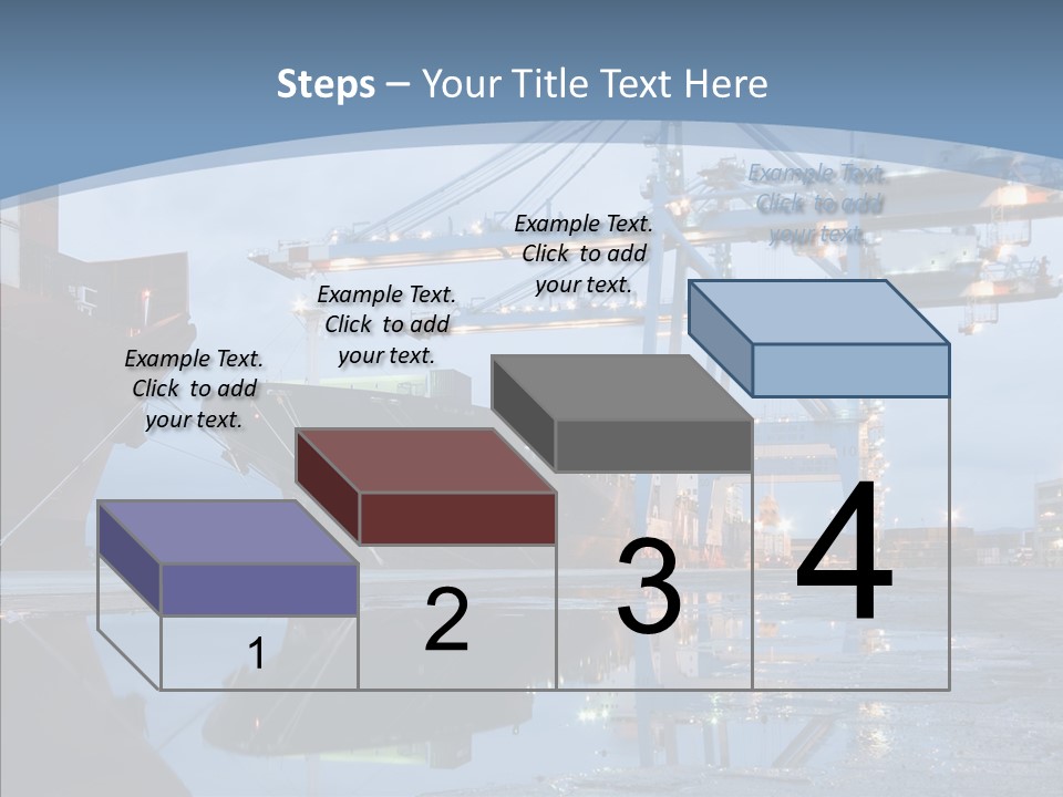 Customs Cargo Business PowerPoint Template