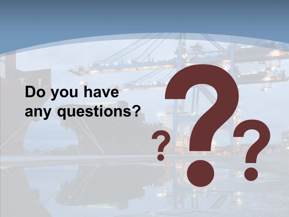 Customs Cargo Business PowerPoint Template