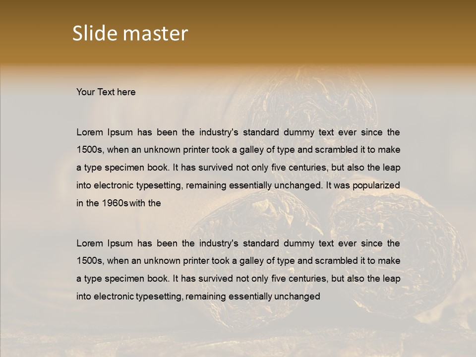 Close Up Life Still PowerPoint Template