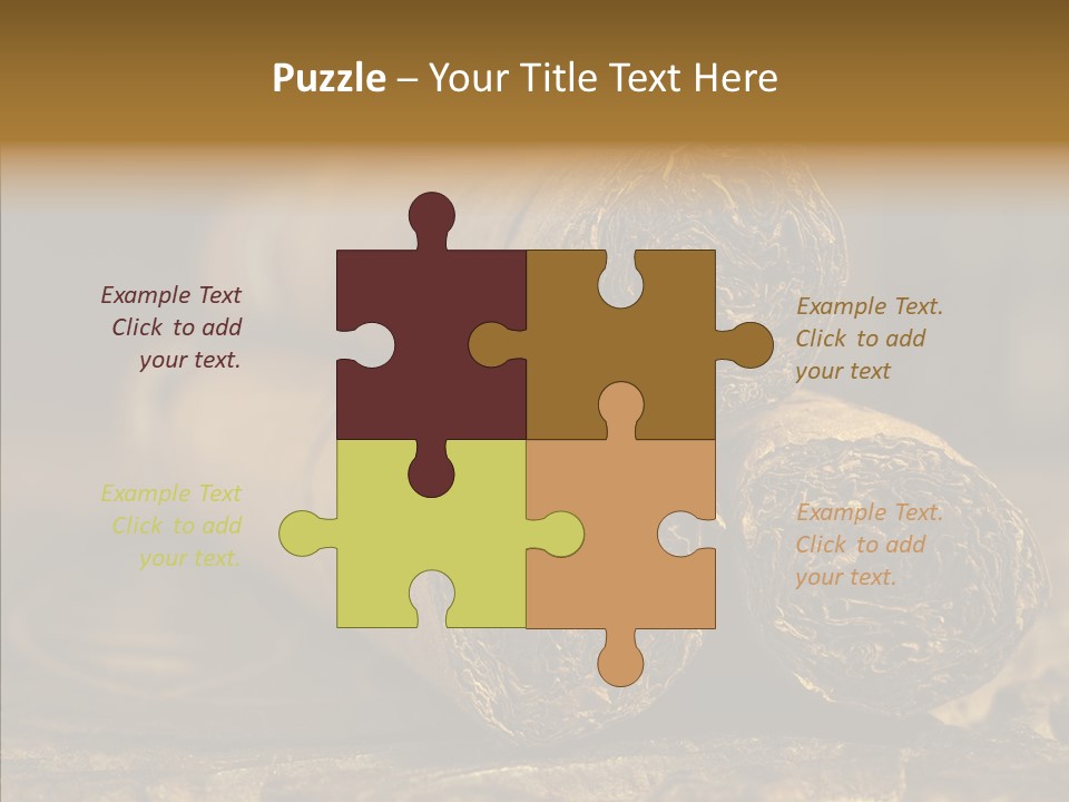 Close Up Life Still PowerPoint Template