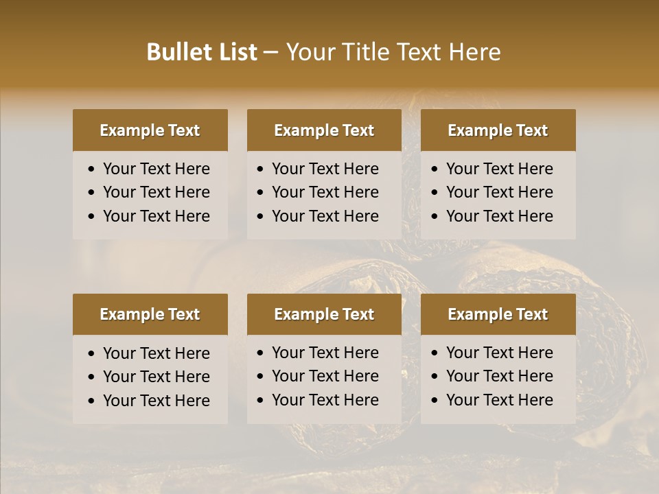 Close Up Life Still PowerPoint Template