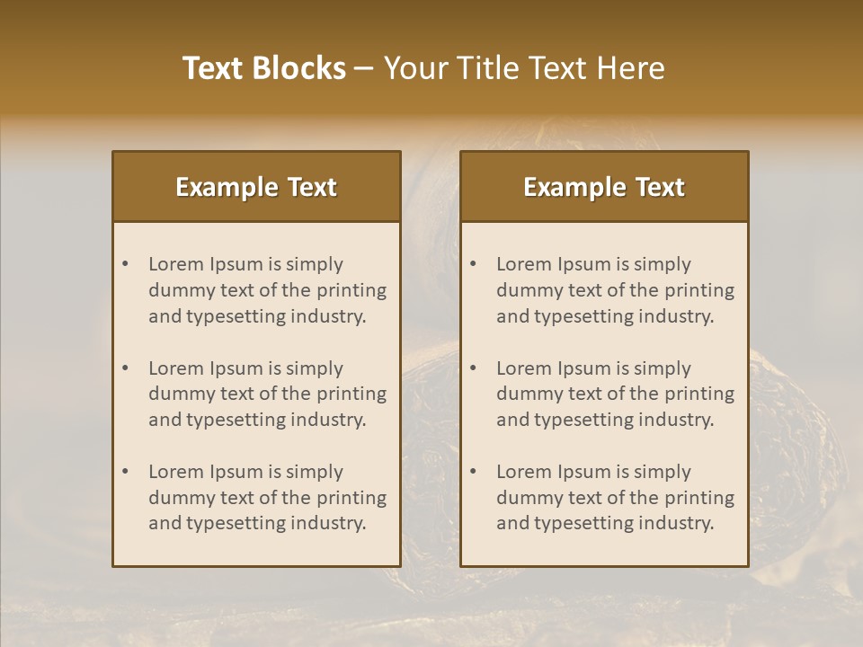 Close Up Life Still PowerPoint Template