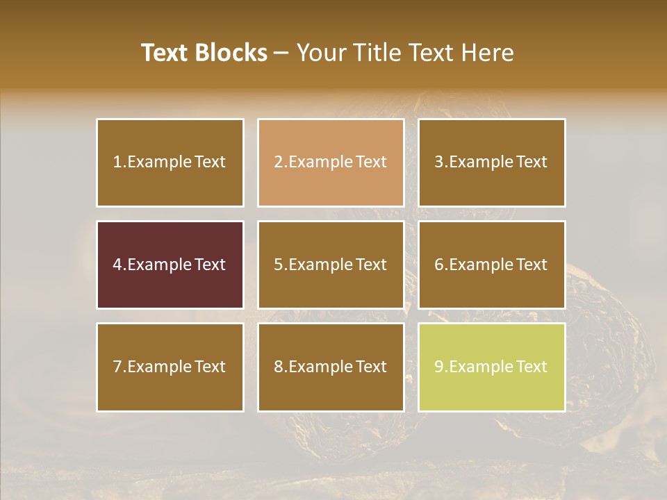 Close Up Life Still PowerPoint Template