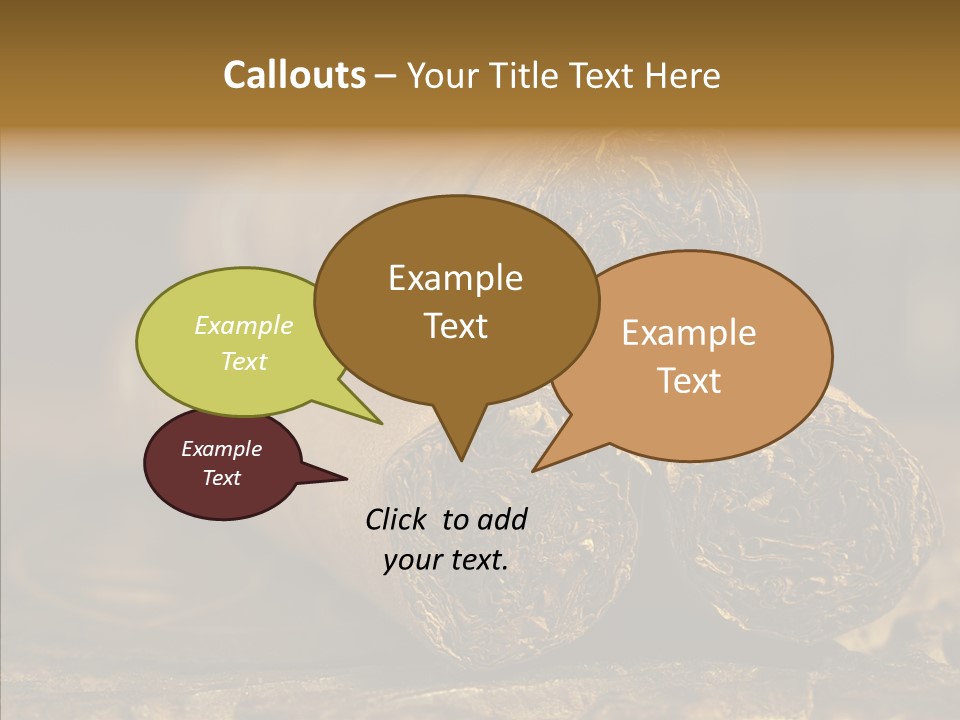 Close Up Life Still PowerPoint Template