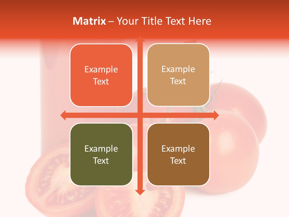 Juice Vivid Cut PowerPoint Template