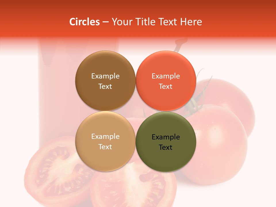 Juice Vivid Cut PowerPoint Template
