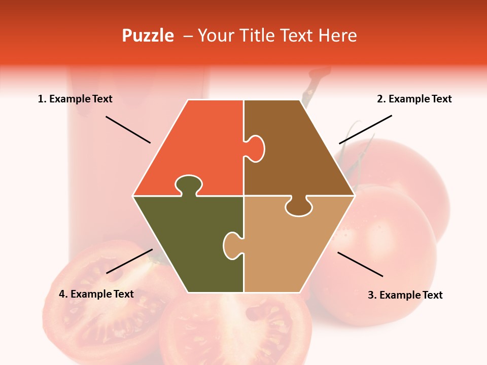 Juice Vivid Cut PowerPoint Template