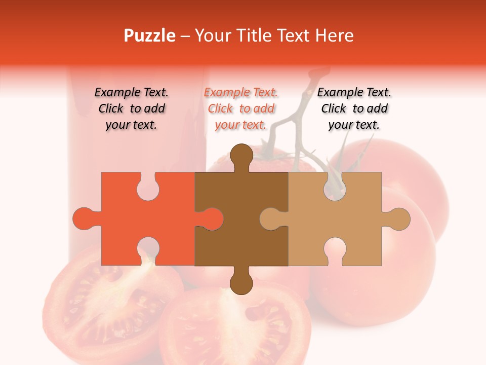 Juice Vivid Cut PowerPoint Template