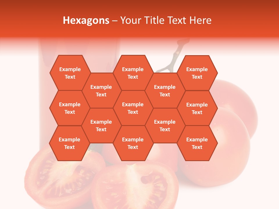 Juice Vivid Cut PowerPoint Template