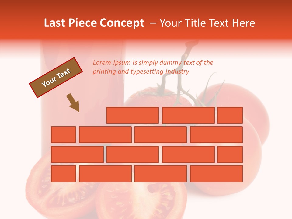 Juice Vivid Cut PowerPoint Template