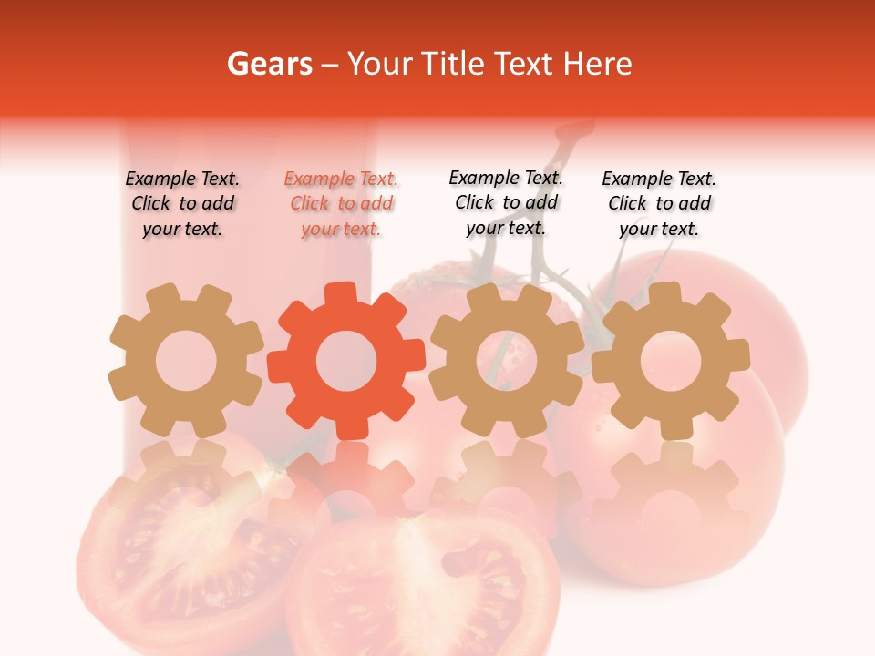 Juice Vivid Cut PowerPoint Template