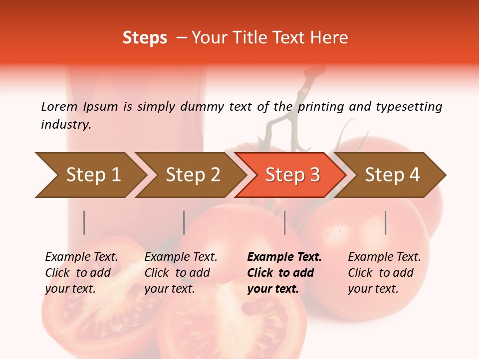 Juice Vivid Cut PowerPoint Template