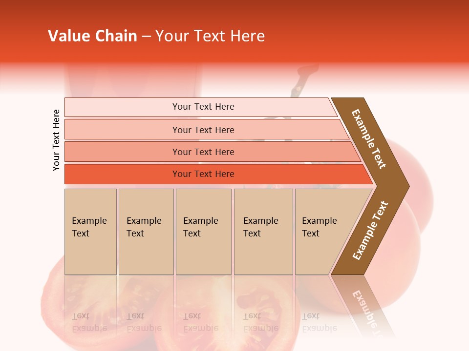 Juice Vivid Cut PowerPoint Template