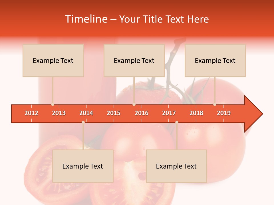 Juice Vivid Cut PowerPoint Template