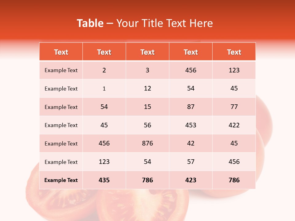 Juice Vivid Cut PowerPoint Template
