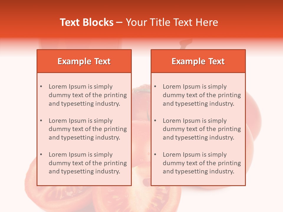 Juice Vivid Cut PowerPoint Template