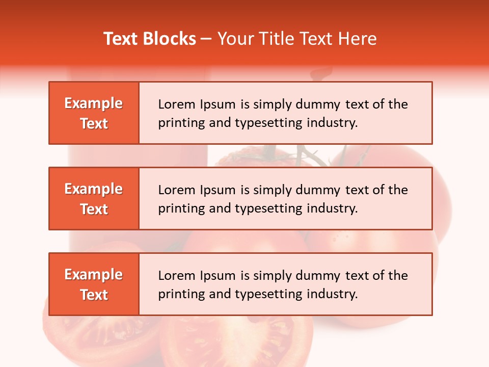 Juice Vivid Cut PowerPoint Template