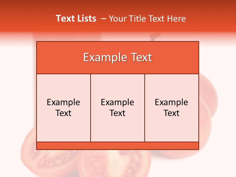 Juice Vivid Cut PowerPoint Template