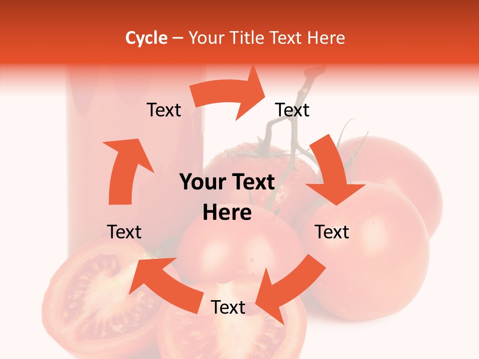 Juice Vivid Cut PowerPoint Template