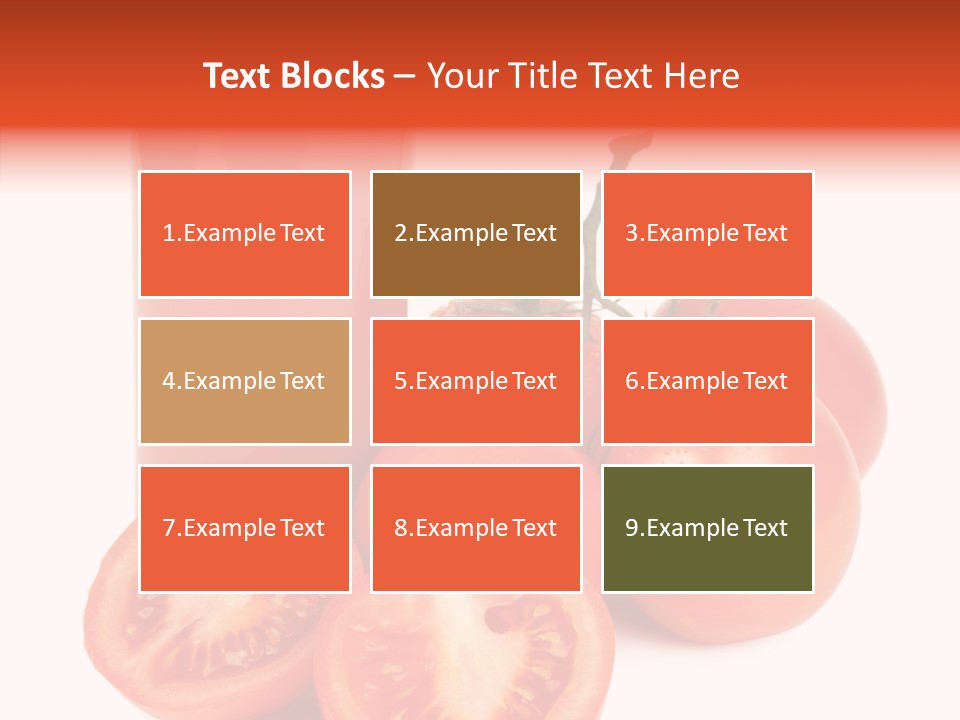 Juice Vivid Cut PowerPoint Template