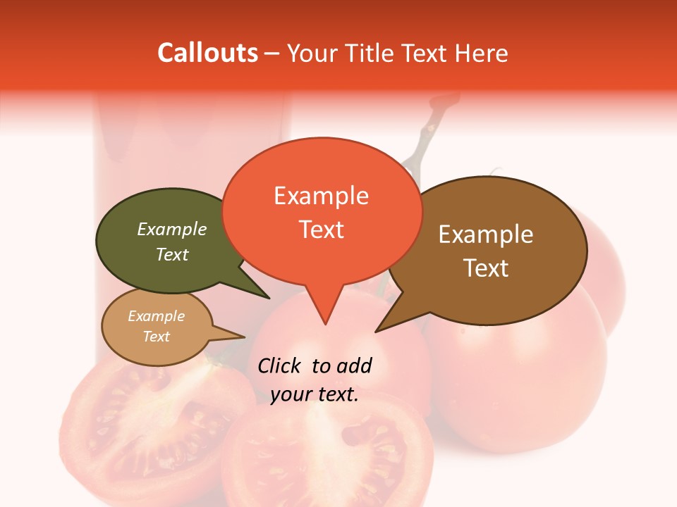 Juice Vivid Cut PowerPoint Template