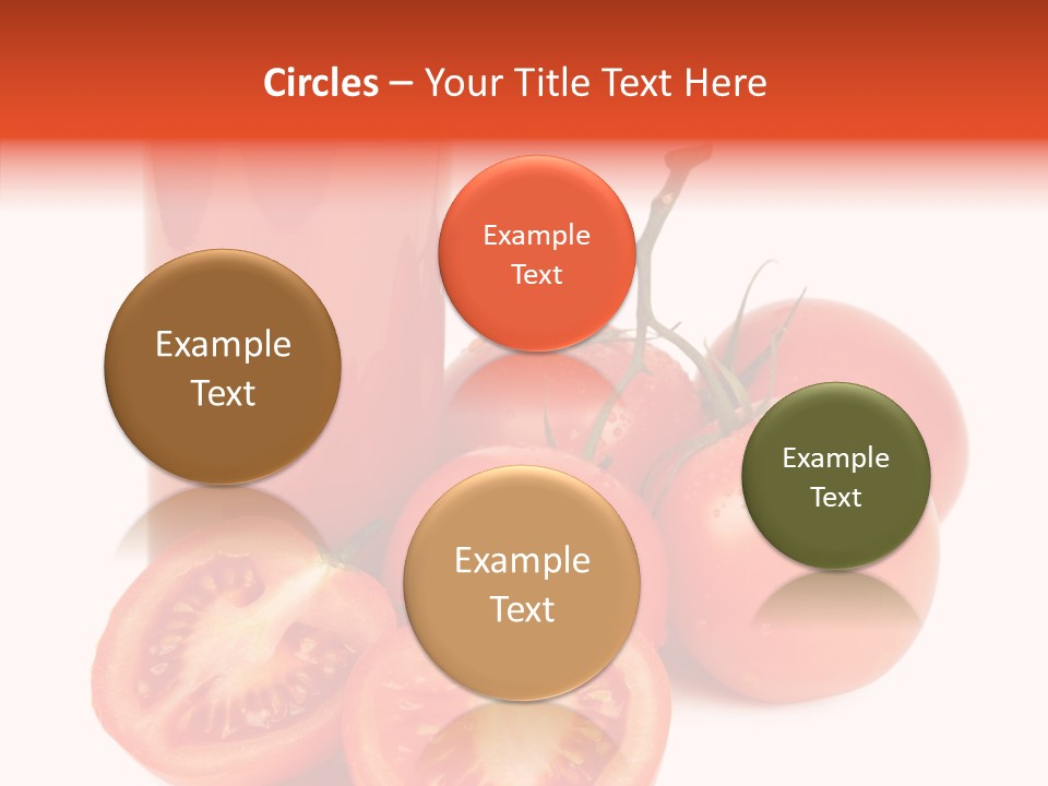 Juice Vivid Cut PowerPoint Template