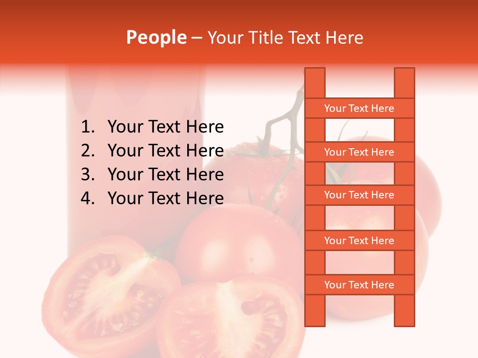 Juice Vivid Cut PowerPoint Template