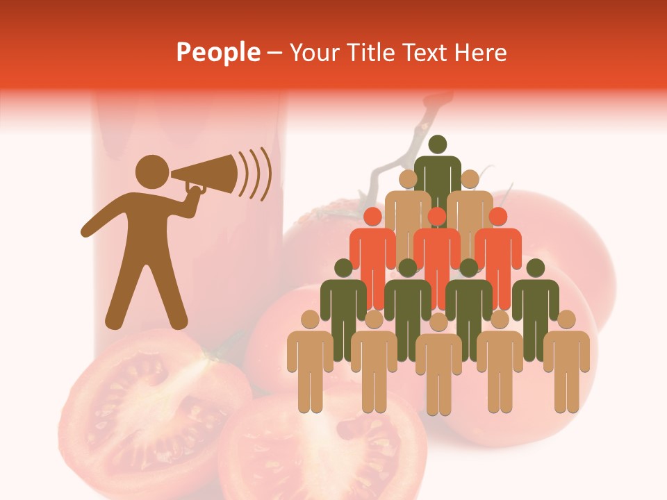 Juice Vivid Cut PowerPoint Template