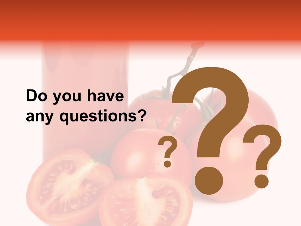 Juice Vivid Cut PowerPoint Template