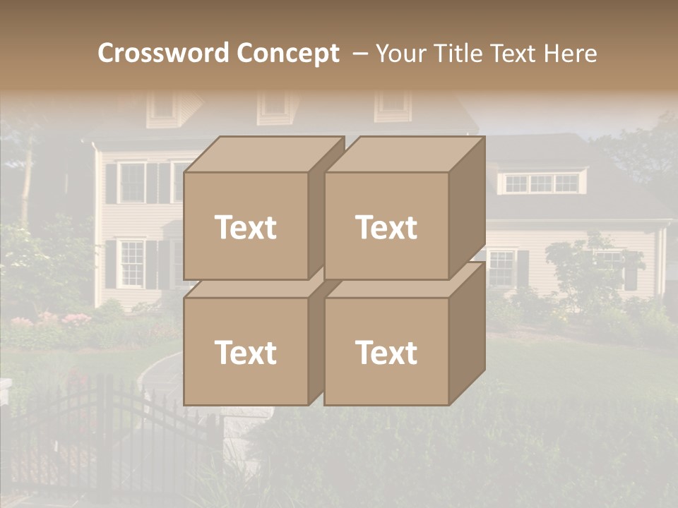 Communication Together Toon PowerPoint Template