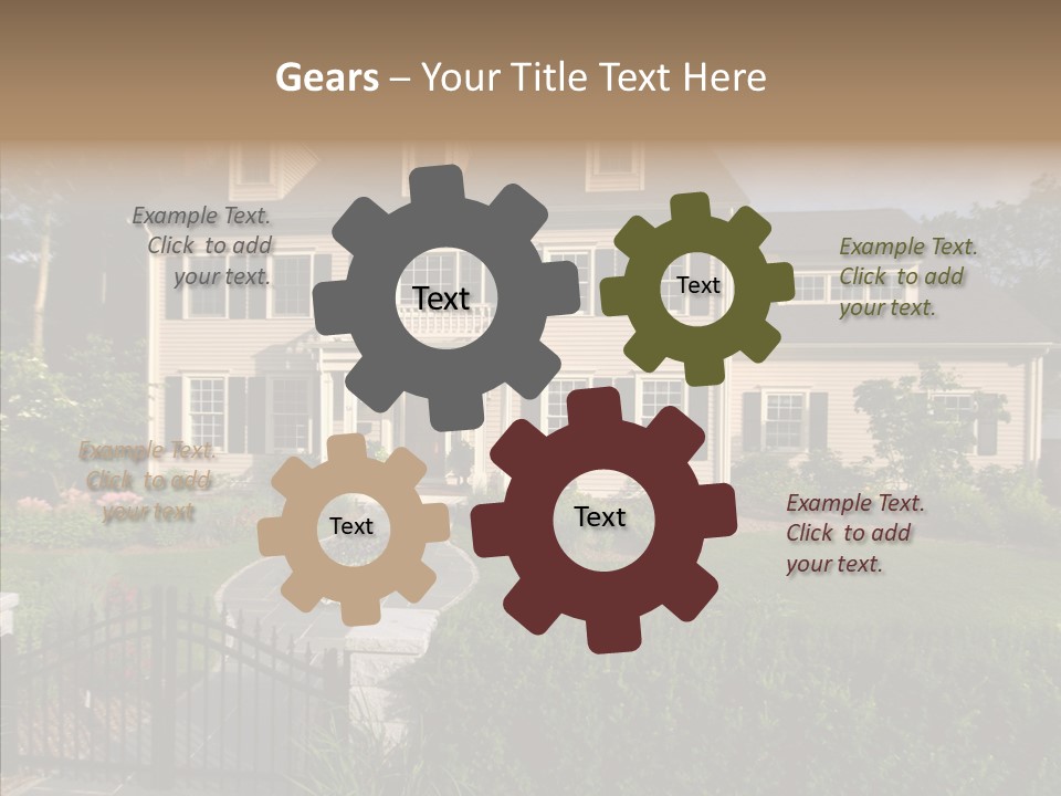 Communication Together Toon PowerPoint Template