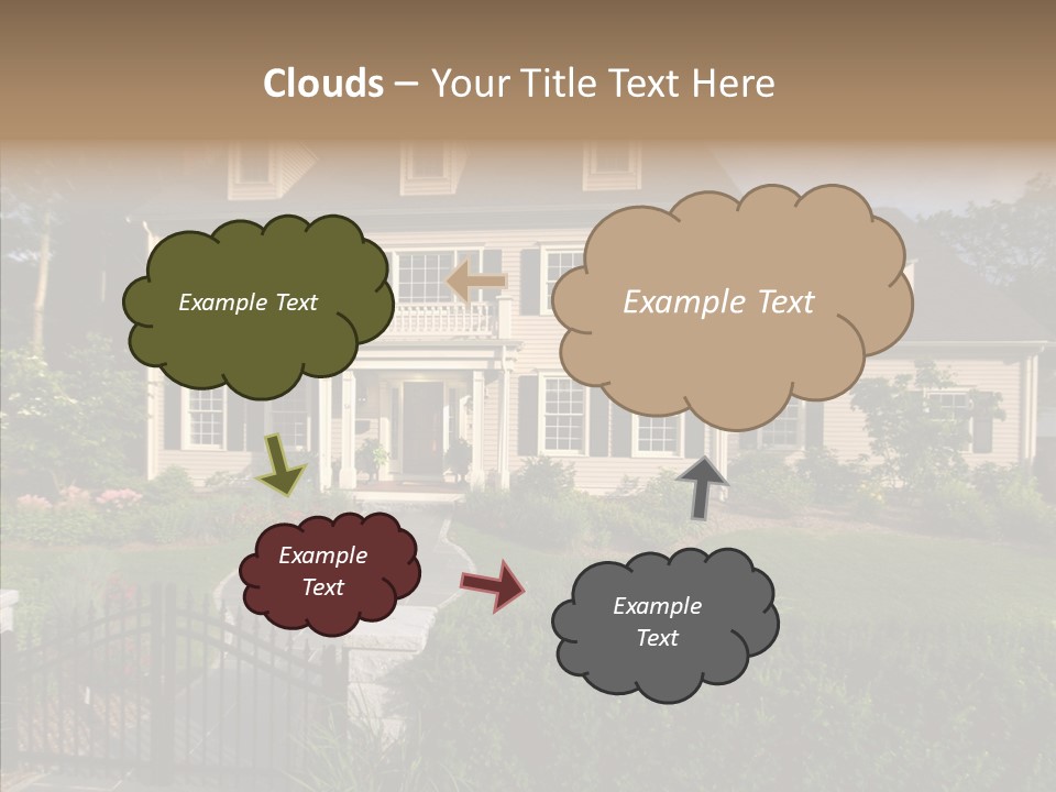 Communication Together Toon PowerPoint Template